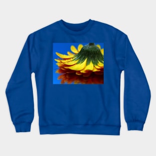 A yellow flower. Crewneck Sweatshirt